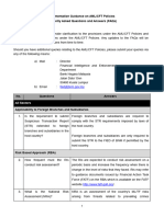 Implementation Guidance On AMLCFT Policies