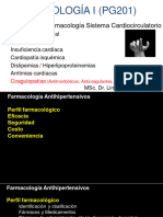 04.7 Farmacología Trastornos Coagulación Sanguínea (Antitrombóticos, Anticoagulantes, Antiagregantes Plaquetarios)