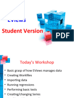 Eviews: Student Version