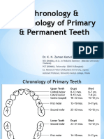 Chronology & Morphology