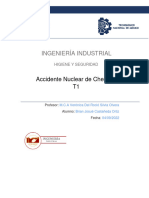 Accidente Nuclear de Chernóbil