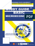 BAC 102 - Basic Microeconomics Study Guide