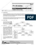 Taxation - System in India