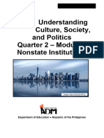 Ucsp11 q2 Mod4 Nonstateinstitutions v2