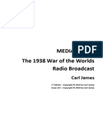 Carl James - Media Psyop - The 1938 War of The Worlds Radio Broadcast-Independently Published (2019)