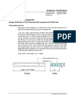 ACI 318-08 PT-SL Example 001