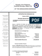 2012 Draft Anual Budget