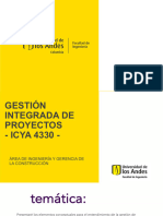 Gestión de Proyectos de Construcción CPM Contexto