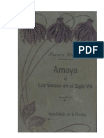 Amaya Ó Los Vascos en El Siglo VIII