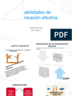 Habilidades de Comunicación Efectiva