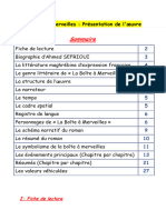 Analyse de La Boîte À Merveilles