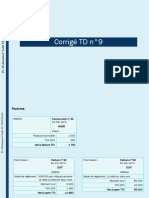 TD 9 Corrigé