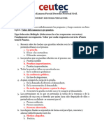 II Examen Parcial Derecho Procesal Civil I 26-6-2022