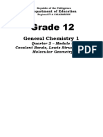 General Chemistry 1 Module 3 Week 4