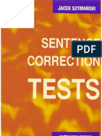 Sentence Correction Tests