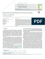 Energy Shocks and Bank Performance in The Advanced Economies