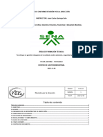 Informe Revision Por La Direccion