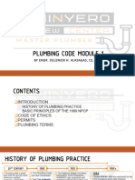 Plumbing Code 1