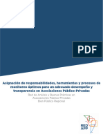 Asignacion de Responsabilidades Herramientas y Procesos de Monitoreo Optimos para Un Adecuado Desempeno y Transparencia en Asociaciones Publico Privadas