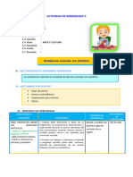 D4 A2 SESION Modelamos Animales Con Plastilina