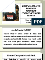 Aksi Nyata Transisi PAUD SD 1