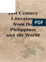 21st Century Literature From The Philippines and The World