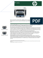 HP LJ m1120 Datasheet