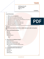 Icse Sample Question Papers For Class 7 Chemistry Paper 1