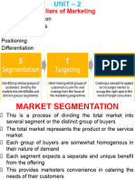 Pillers of Marketing - Segment, Target, Positioning & Differentiation