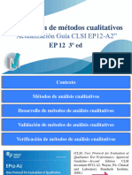 Verificación Método Cualitativo