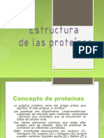 Estructura de Las Proteinas 160615042140