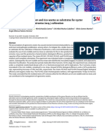 Use of Lignocellulosic Corn and Rice Wastes As Substrates For Oyster Mushroom (Pleurotus Ostreatus Jacq.) Cultivation