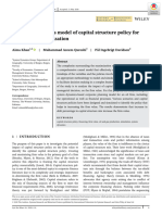 A System Dynamics Model of Capital Struc