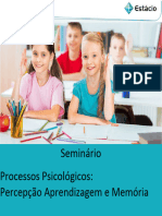 Seminário-Aprendizagem e Memória