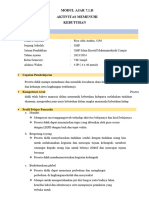 Modul Ajar 7.1.D Aktivitas Memenuhi Kebutuhan