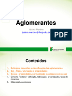 Aglomerantes - Cimento