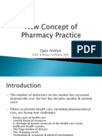 New Concept of Pharmacy Practice