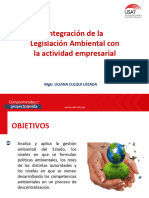 Integracion de La Legislacion Ambiental Con La Actividad Empresarial