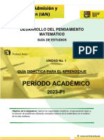 Desarrollo P Matematico