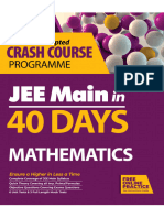 Arihant JEE MaIN Mathematics in 40 Days @jee - Xyz