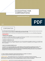 Corporation Accounting