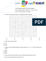 AULA 1 - Plano Cartesiano e Distancia Entre Dois Pontos