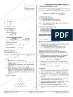 2023 Nov Algebra 1