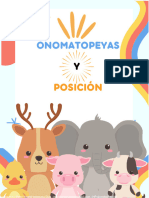 Onomatopeyas: Posición