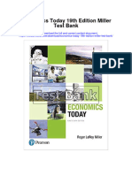 Economics Today 19th Edition Miller Test Bank