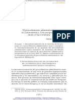 El Procedimiento Administratuvo en Latinoamérica. Una Perspectiva Desde El Ius Commune