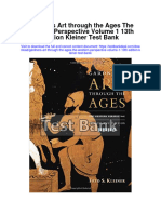 Gardners Art Through The Ages The Western Perspective Volume 1 13th Edition Kleiner Test Bank