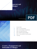 01 Create A Transparent and Defensible IT Budget Storyboard