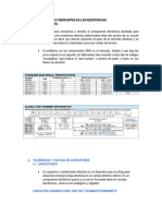 Codigos de Los Fabricantes en Las Resistencias