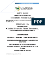 Informe de Practica Profesional Claribel Funez (Autosaved) .Docx Adaptado